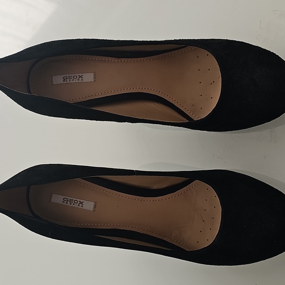 High Heels In Black Suede